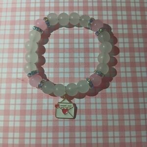 Heart litter bracelet